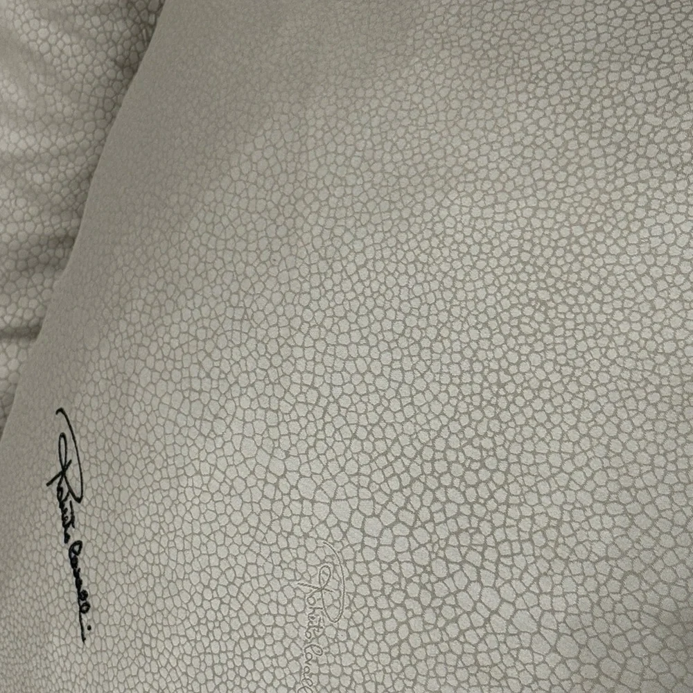 2-Roberto Cavalli Decorative Animal Print 20”x20” Throw Pillows Made in‎ Italy.